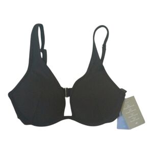 H&M Womens Classic Black Swimwear Bra Size 36 C NEW